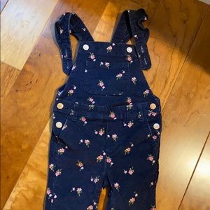 Gap Girls 3T corduroy overalls